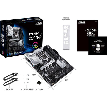 Asus Prime Z590-P Lga 1200 Intel Z590 Sata 6Gb/S Atx Intel Motherboard