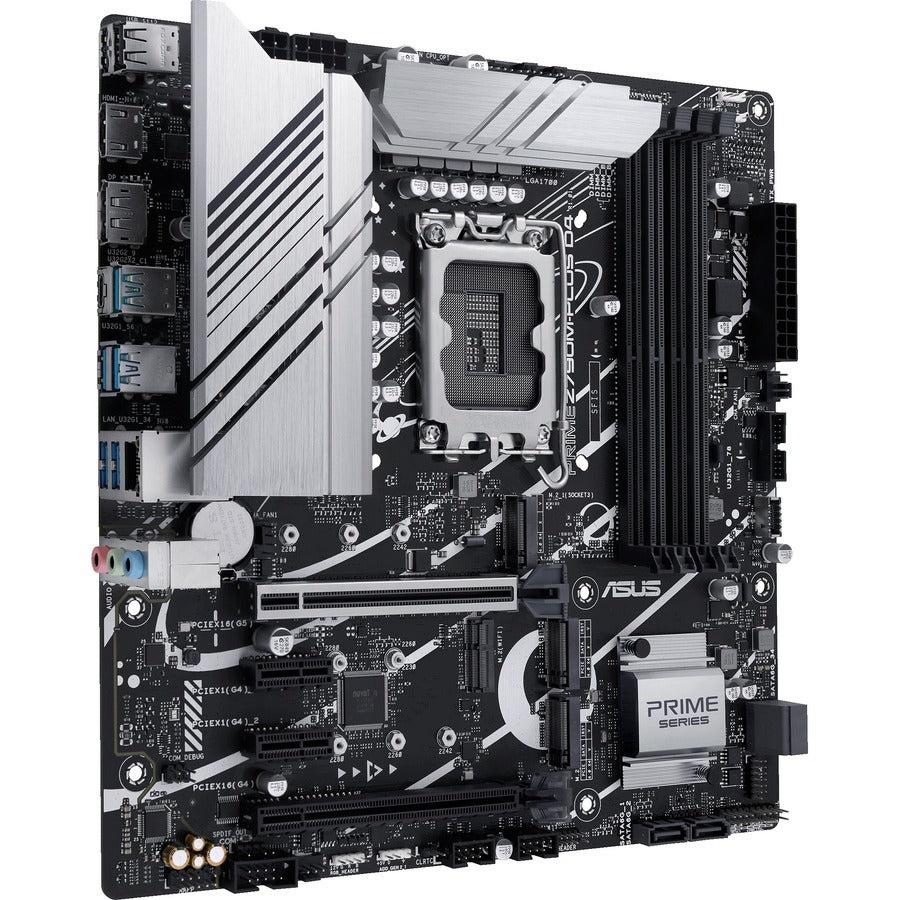 Asus Prime Z790M-Plusd4 Gaming Desktop Motherboard - Intel Z790 Chipset - Socket Lga-1700 - Micro Atx