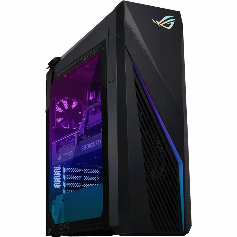 Asus ROG G16CHR G16CHR-DS774S Gaming Desktop Computer - Intel Core i7 14th Gen i7-14700F - 16 GB - 1 TB SSD - Mid-tower - Gray