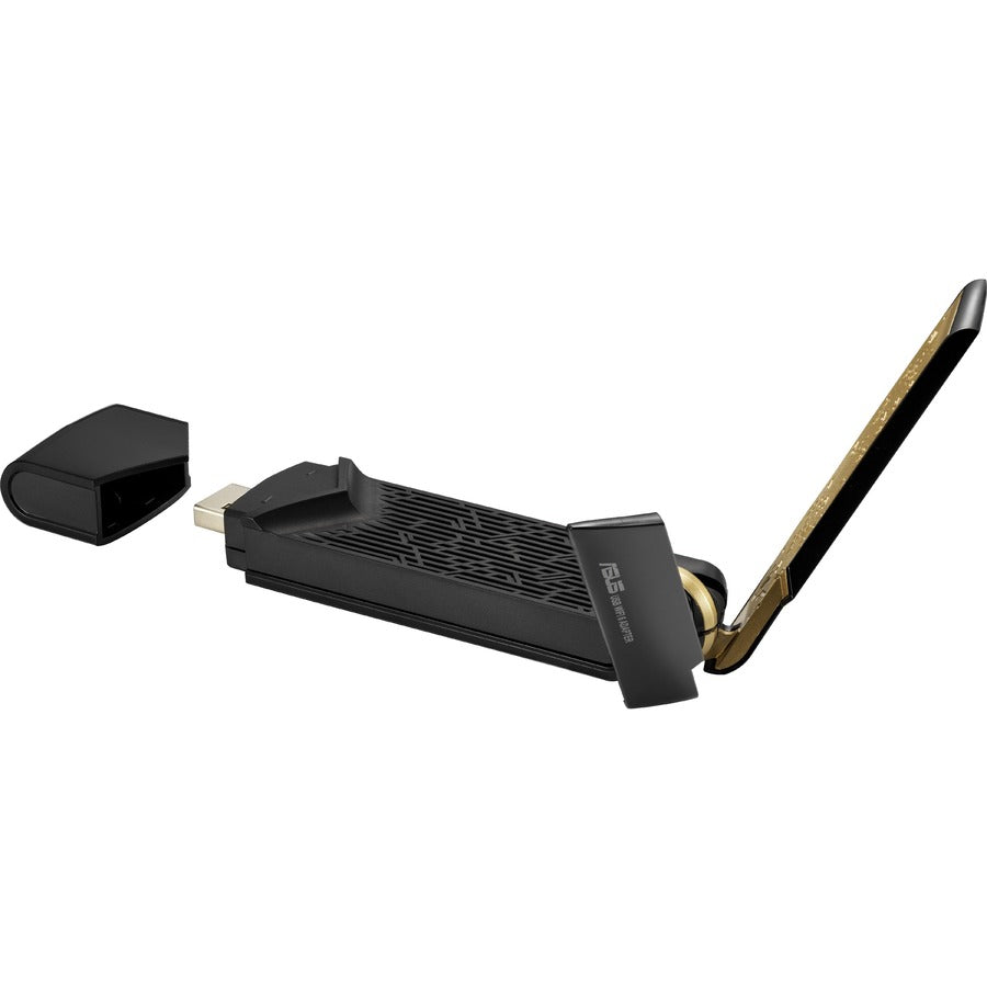 Asus Usb-Ax56 Ieee 802.11Ax Dual Band Wi-Fi Adapter For Computer/Notebook