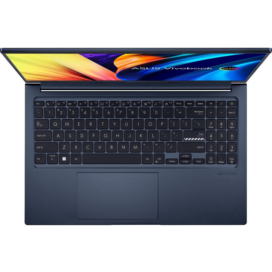 Asus Vivobook 15X Oled M1503 M1503Qa-Es52 15.6" Notebook - Full Hd - 1920 X 1080 - Amd Ryzen 5 5600H Hexa-Core (6 Core) - 8 Gb Total Ram - 8 Gb On-Board Memory - 512 Gb Ssd - Quiet Blue