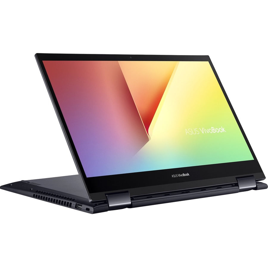 Asus Vivobook Flip 14 Tm420 Tm420Ua-Ds52T 14" Touchscreen Convertible Notebook - Full Hd - 1920 X 1080 - Amd Ryzen 5 5500U Hexa-Core (6 Core) 2.10 Ghz - 8 Gb Total Ram - 512 Gb Ssd - Bespoke Black