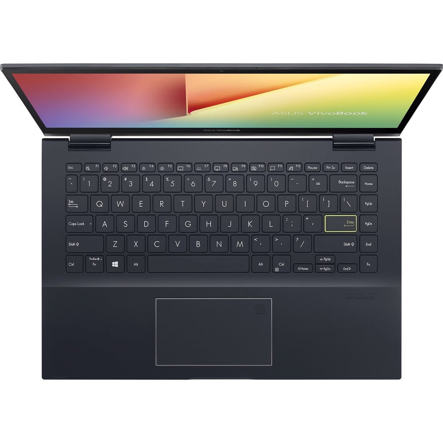 Asus Vivobook Flip 14 Tm420 Tm420Ua-Ds52T 14" Touchscreen Convertible Notebook - Full Hd - 1920 X 1080 - Amd Ryzen 5 5500U Hexa-Core (6 Core) 2.10 Ghz - 8 Gb Total Ram - 512 Gb Ssd - Bespoke Black