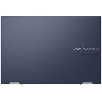 Asus Vivobook Go 14 Flip J1400 J1400Ka-Es21T 14" Touchscreen Convertible Notebook - Full Hd - 1920 X 1080 - Intel Pentium Silver N6000 Quad-Core (4 Core) 1.10 Ghz - 4 Gb Total Ram - 4 Gb On-Board Memory - 128 Gb Flash Memory - Quiet Blue