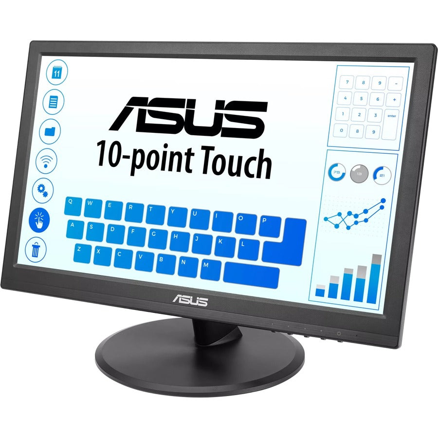 Asus Vt168Hr 15.6" Lcd Touchscreen Monitor - 16:9 - 5 Ms Gtg