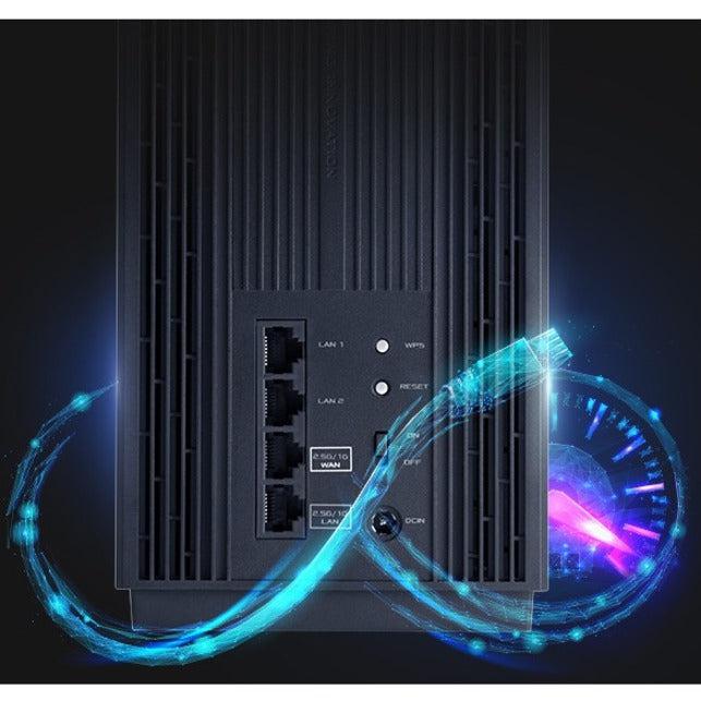 Et12 Router Asus ZenWiFi Pro ET12 Wi-Fi 6E IEEE 802.11ax Ethernet Wireless Router ...