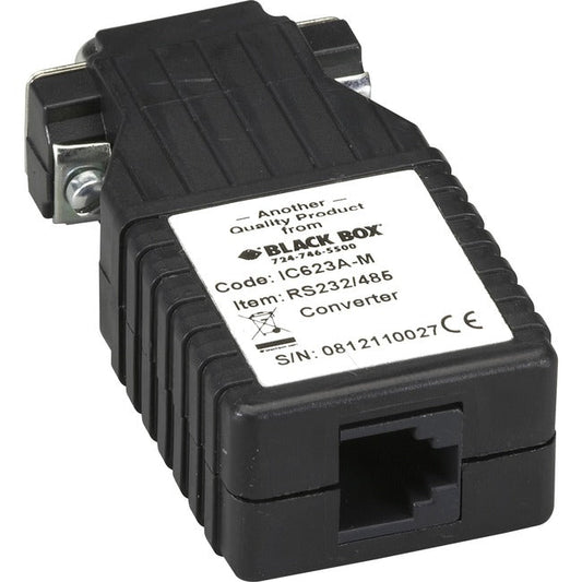 Async Rs-232 To Rs-485 Interface Converter - Db9 To Rj-11, Taa