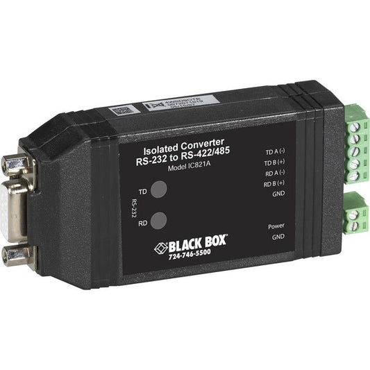 Async Rs232 To Rs422/485 Interface Converter - Db9 To Terminal Block, Gsa, Taa Bbx-Ic821A