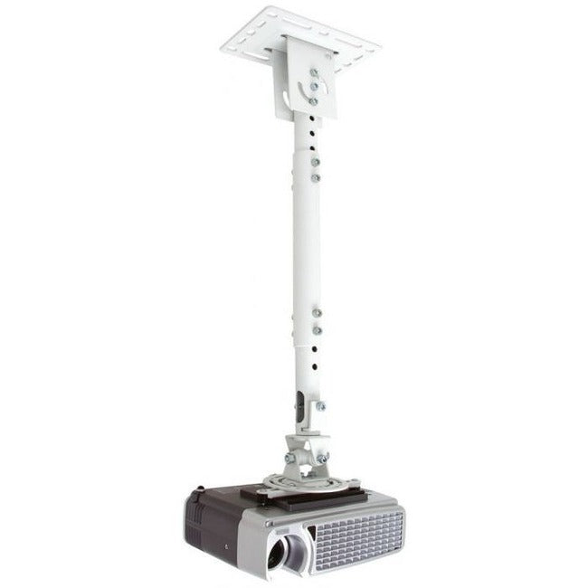 Atdec Ceiling Projector Mount, Adjustable Drop - Loads Up To 33Lb - Universal Ve