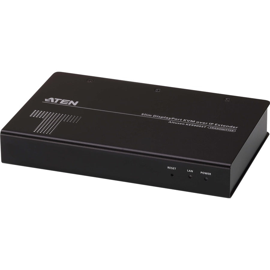 Aten Slim Displayport Single Display Kvm Over Ip Transmitter