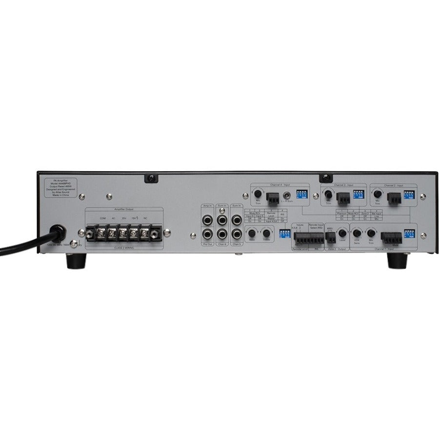 Atlasied Aa400Phd Amplifier - 2400 W Rms - 6 Channel - Black