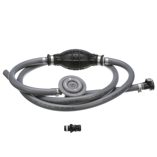 Attwood Universal Fuel Line Kit - 3/8" Dia. x 6&#39; Length w/Sprayless Connectors &amp; Fuel Demand Valve