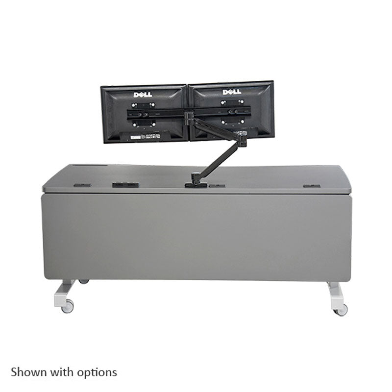 Audio Visual Furniture ADA Compliant Electric Lift Sit or Stand Desk DS6330-LFT