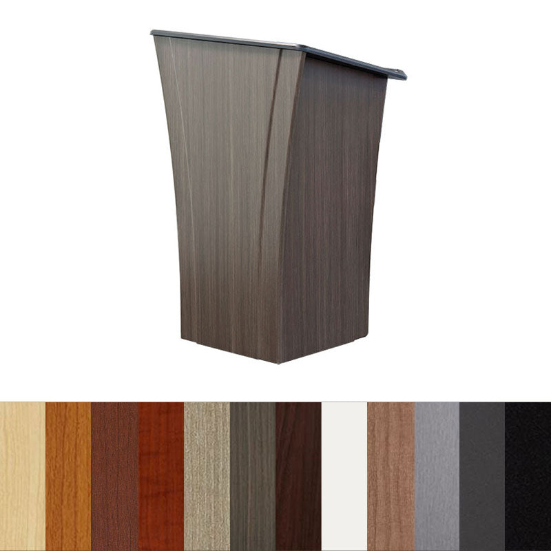 Lex17 Podium Audio Visual Furniture Flared Executive Presentation Podium LEX32