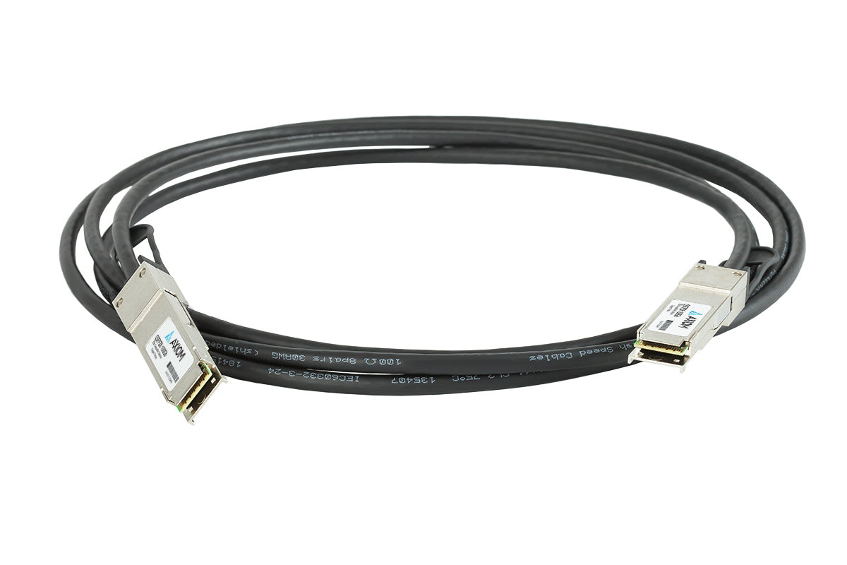 Axiom 100Gbase-Cr4 Qsfp28 Passive Dac Cable Meraki Compatible 5M
