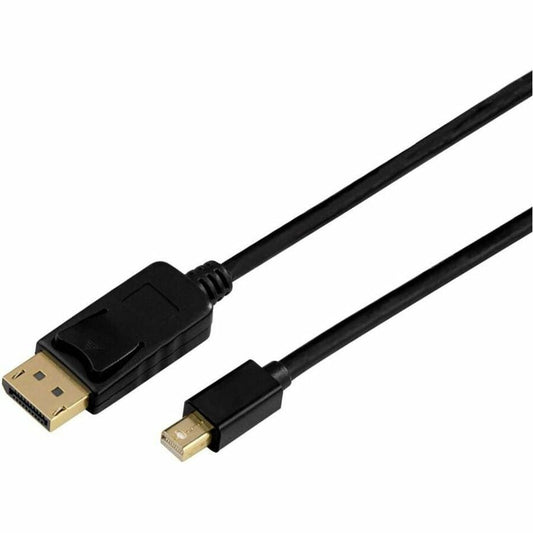 Axiom Mini DisplayPort Male to DisplayPort Male Adapter Cable 15ft (Black)