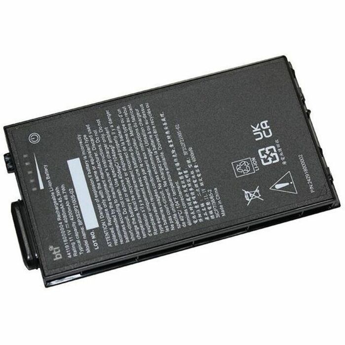 BTI GBM6X7-BTI 10.8V 35WHR LI-ION BATTERY GBM6X7, BP3S2P2100S-02, 4411918000004, 242918000002, GETAC F110, F110 G6