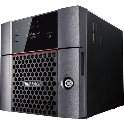 BUFFALO TeraStation 3220DN 2-Bay Desktop NAS 4TB (2x2TB) with HDD NAS Hard Drives Included 2.5GBE / Computer Network Attached Storage / Private Cloud / NAS Storage/ Network Storage / File Server