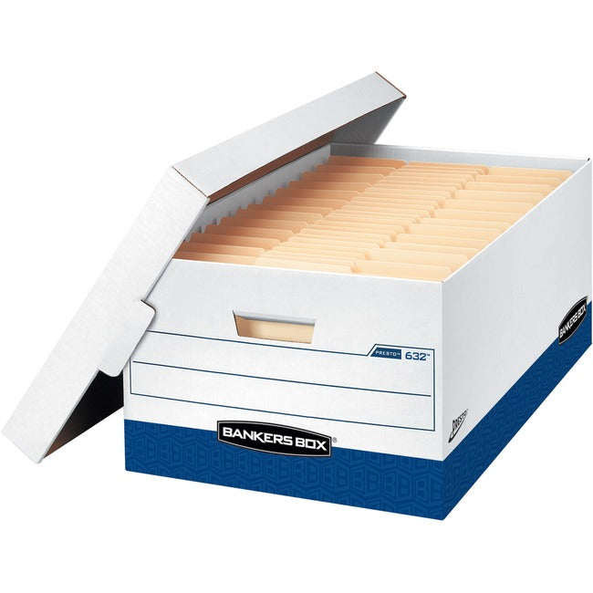 Bankers Box Presto Heavy-Duty Instant Assembly File Storage FEL-0063201