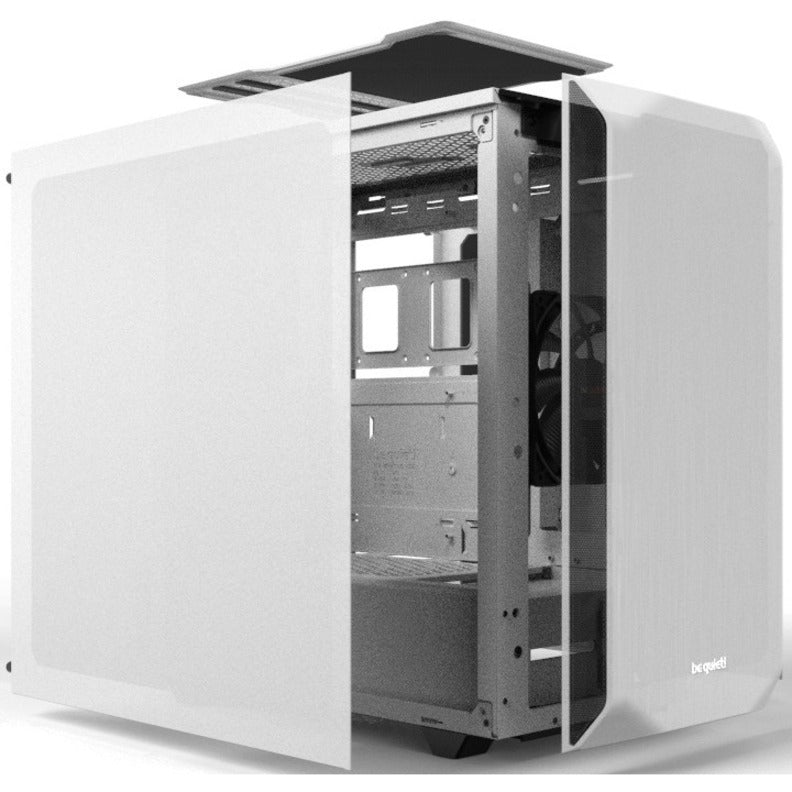 Be Quiet! Bgw35 Pure Base 500 Window White, Atx, Midi Tower Computer Case, Tempered Glass Window, Two Preinstalled Fans