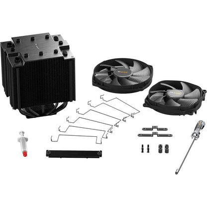 Be Quiet! Dark Rock Pro Tr4 Computer Cpu Cooler, Amd Tr, Up To 250Tdp, 135Mm Silent Wings 3 Fans