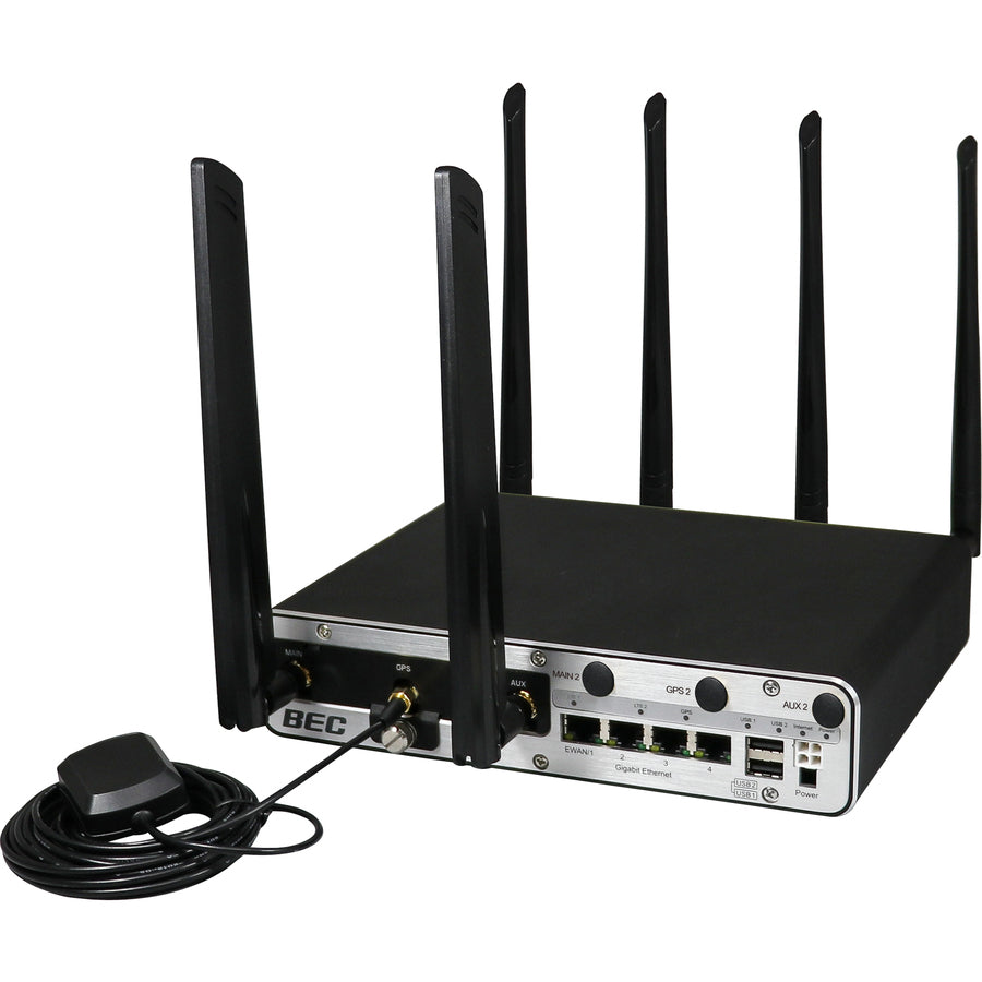 Bec Technologies Mx-1200 Wi-Fi 5 Ieee 802.11Ac 2 Sim Cellular, Ethernet Modem/Wireless Router