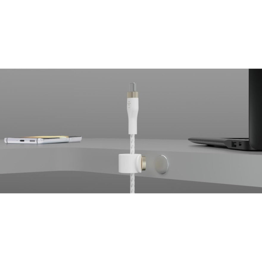 Belkin Boost?Charge Pro Flex Usb Cable 2 M Usb 2.0 Usb C White