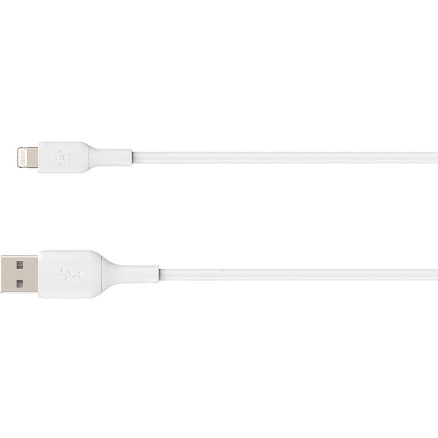 Belkin Caa001Bt3Mwh Lightning Cable 3 M White