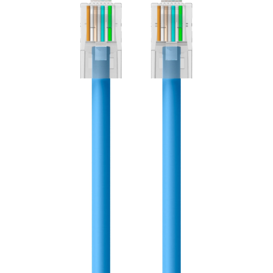 Belkin Cat6 Ethernet Patch Cable, Rj45, M/M A3L980-06-Blu