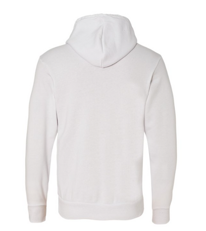 Bella + Canvas Unisex Poly/Cotton Hooded Pullover Sweatshirt – Soft, Stylish, and Perfectly Cozy