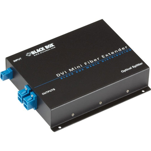 Black Box 4-Port Optical Splitter For Avx-Dvi-Fo-Mini Extender Kit