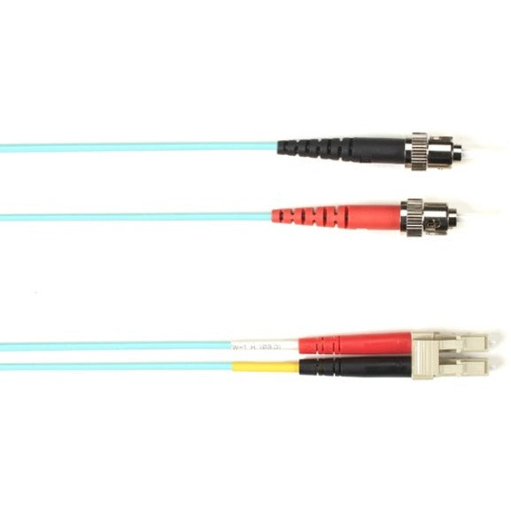 Black Box Colored Fiber Om4 50-Micron Multimode Fiber Optic Patch Cable - Duplex, Pvc Focmrm4003Mstlcaq