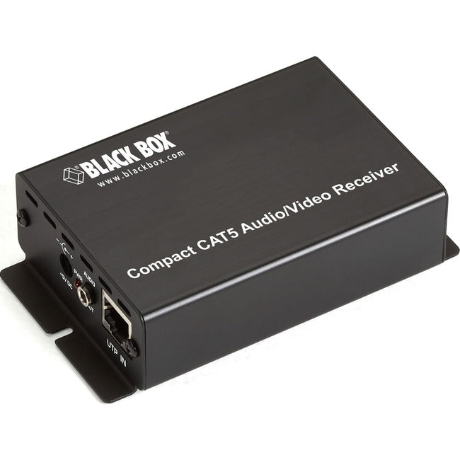 Black Box Compact Cat5 Audio/Video Receiver