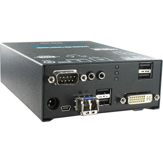 Compact Receiver Black Box DKM FX Compact Receiver, Fiber, DVI, USB, RS-232, ACX1R-14A-SM