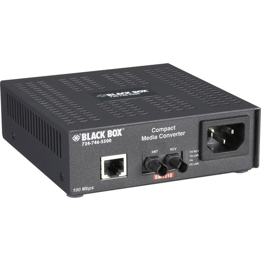 Black Box Fast Ethernet Compact Media Converter Lhc005A-R4