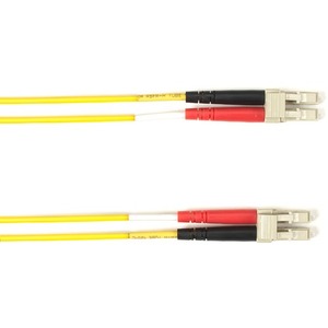 Black Box Fiber Optic Duplex Patch Network Cable Focmpsm-003M-Lclc-Yl