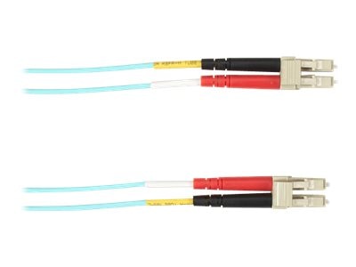 Black Box Fiber Optic Duplex Patch Network Cable Focmr62-002M-Lclc-Aq