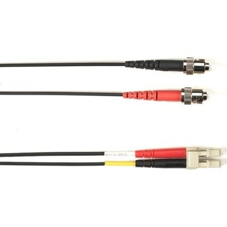 Black Box Fiber Optic Duplex Patch Network Cable Focmrm4-015M-Stlc-Bk