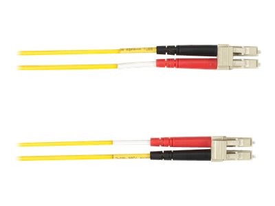 Black Box Fiber Optic Duplex Patch Network Cable Focmrsm-001M-Lclc-Yl