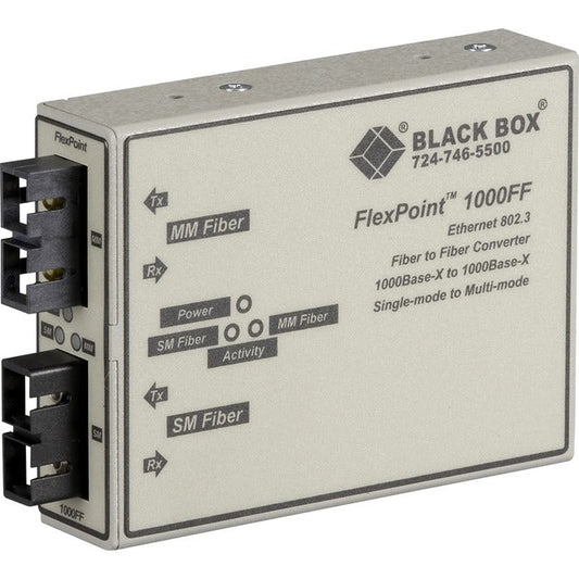 Black Box Flexpoint Fiber-To-Fiber Mode Transceiver