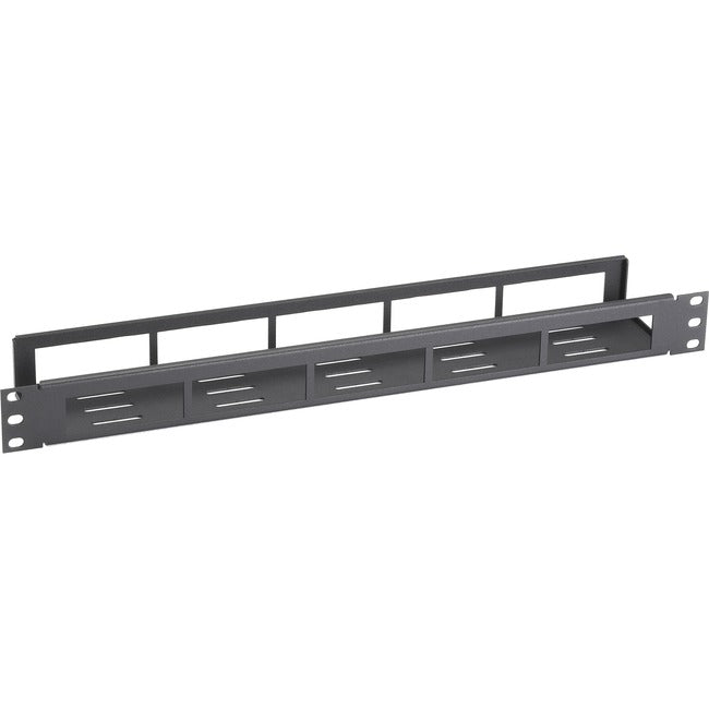 Black Box Horizontal It Rackmount Cable Manager - 1U, 19" , Single-Sided Steel