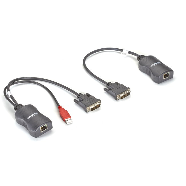 Black Box Line-Powered Extender Kit - Dvi Over Catx