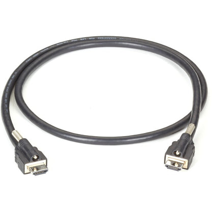 Black Box Locking Hdmi To Locking Hdmi Cable, 5-M (16.4-Ft.)