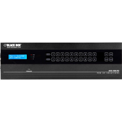 Black Box Modular Matrix Switcher 16 Port, 4K Seamless, I/O Auto Detect