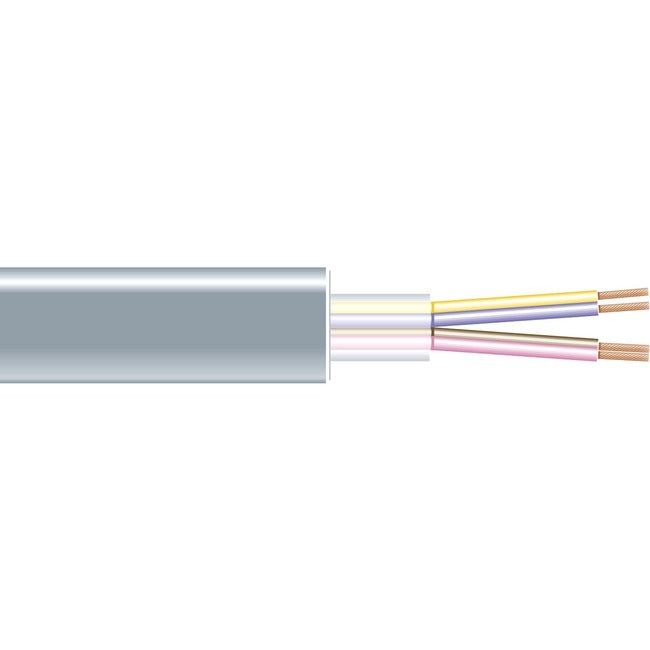 Black Box Rs-232 Bulk Serial Cable - Unshielded, Pvc, 4-Conductor, 500-Ft. (152.4-M)