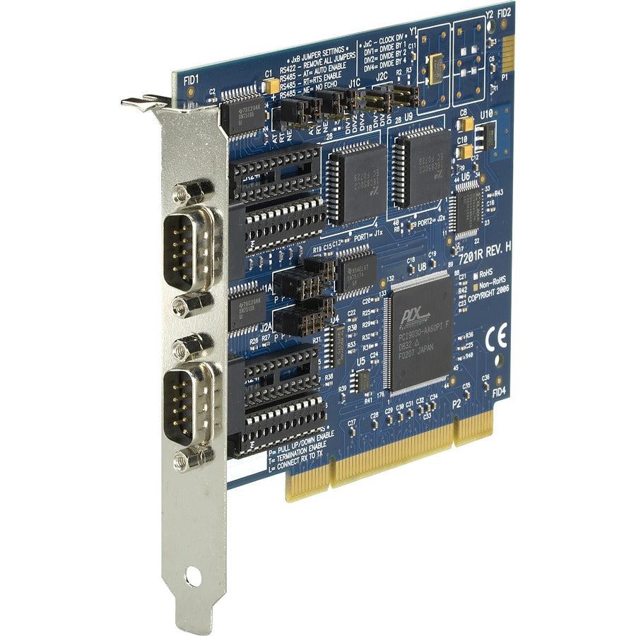 Black Box Rs-232/422/485 Pci Card, 2-Port, 16550 Uart IC133C-R2