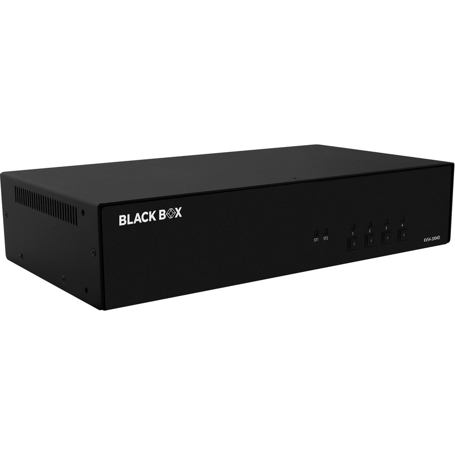 Black Box Secure NIAP 4.0 Certified KVM Switch - DVI-I - 4 Computer(s) - 1 Local User(s) -