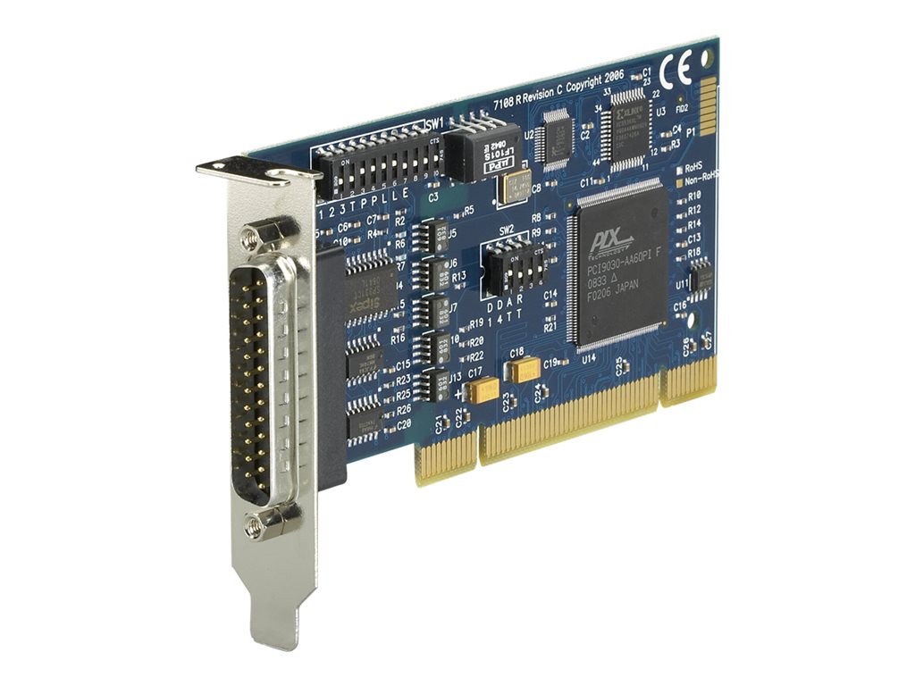 Black Box - Serial adapter - PCI low profile - RS-232, RS-422, RS-485,