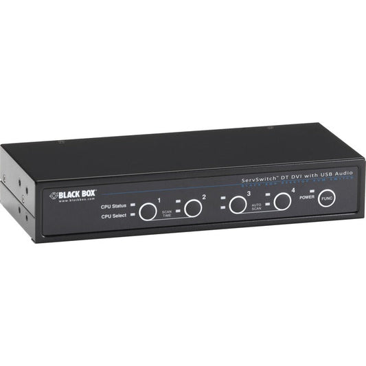 Black Box Servswitch Dt Dvi With Bidirectional Audio, 4-Port