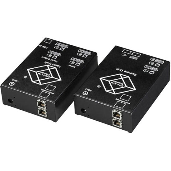 Black Box Servswitch Dual Dvi Catx Kvm Extender, Usb